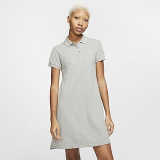 Rochie Nike The Polo Dama Gri Inchis | QTIW-93427